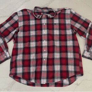 Ralph Lauren Chaps Shirt Men's XL Button Down Long Sleeve Red Plaid Outdoors